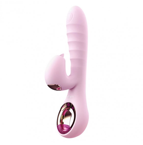 HK LETEN - Photon Sucking Vibrator Wand (Chargeable - Pink)